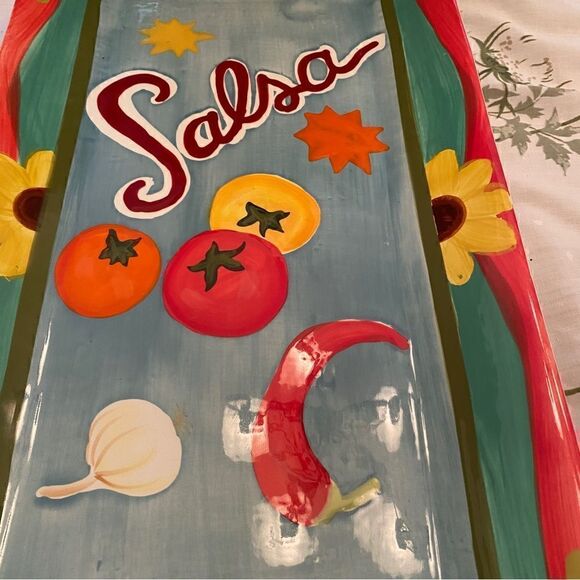 Certified International Salsa Serving Plate - Picture 2 of 5
